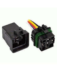 Install Bay IBW-24VRLH Water Resistant Relay W/ Prewired Socket 5 Pin 30A/40A
