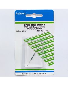 Philmore 30-17152 Open Reed Switch, SPST 1A@200V, ON-OFF