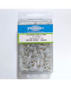 Philmore 65-1232C Nylon Insulated Close End Connectors 22-14 AWG 100PK