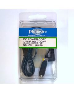 Philmore 290 DC Power Cable 6ft M/F 1.7mm x 4.75mm Plug to No.257 Jack
