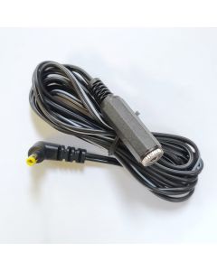 Philmore 288 DC Power Cable 6ft M/F 1.7mm x 4.0mm Plug - No.501VS Jack