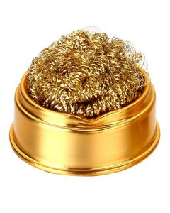 NTE  JA-20  Tip Cleaning Ball For Solder Irons Brass Wire In Holding Cup