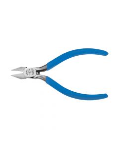 Klein D244-5C  Diagonal Cutting Pliers Midget Tapered Nose 5" coil spr