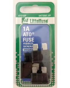 Littelfuse ATO1BP Fuse ATO Blade 32V 1A 5 PC Card