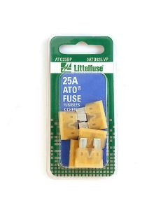 Littelfuse ATO25BP Fuse ATO Blade 32V 25A 5PC Card