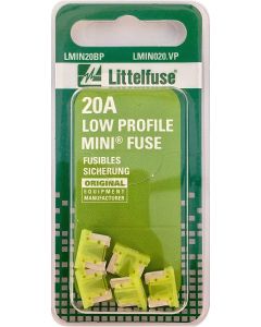 Littelfuse LMIN20BP Fuse Lowprofile MINI 32V 20A Card 5pc