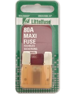 Littelfuse MAX80BP Fuse MAXI Blade 32V 80A 1PC Card