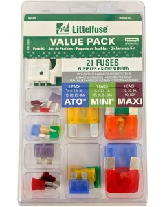 Littelfuse 94475 Blade Auto Fuse Tech Pack 00940475Z