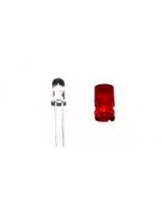Linrose B4310CH1, Red LED T1 (5mm), Water Clear, 1390 MCD, 1.8Vf