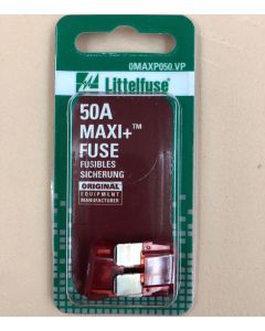 Littelfuse 0MAXP050 MAXI+ 32V 50A Series - Maxi PLUS Blade Fuses 2Pk