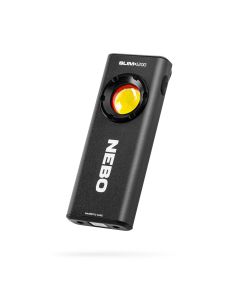 NEBO NEB-WLT-1007 SLIM+ 1200  Powerful Rechargeable Pocket Light with Laser Pointer and Power Bank