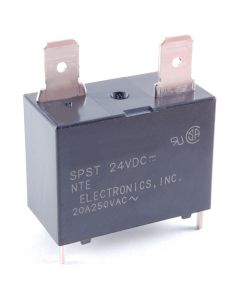 NTE R71-1D20-5, Miniature PC Board Mount Relay, 5 VDC SPST-NO, 20A