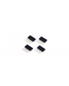 OSEPP LS-00007 Arduino Compatible Stackable Header - 6 pin (4 pack)