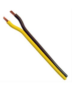 Pico Wiring 8147S 16 GA 2 Conductor Yellow & Brown Parallel Wire 100ft Spool 