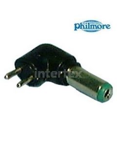Philmore  48-2550  DC 2.5 X 5.0mm to 2 Pin Adapter