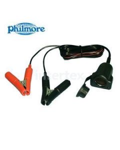 Philmore 48-450 Six Foot Auto Battery Power Cord