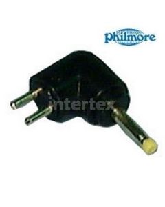 Philmore  48-475  DC Plug-.75 X 2.4mm to 2 Pin Adapter