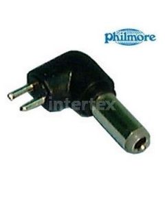 Philmore  48-5528  DC Plug 2.8 X 5.5mm to 2 Pin Adapter