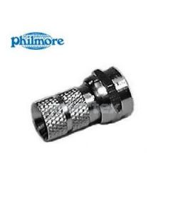 Philmore  48-810 RG59/U Twist-On Type With Long Barrel 10 Pack