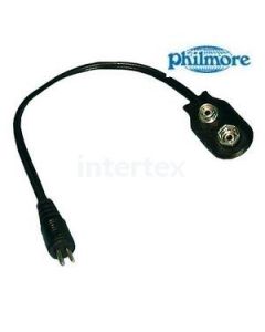 Philmore  48-9000  Battery Snap 9V to 2 Pin Adapter