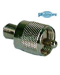 Philmore FC71, "F" Female to UHF Male Adapter