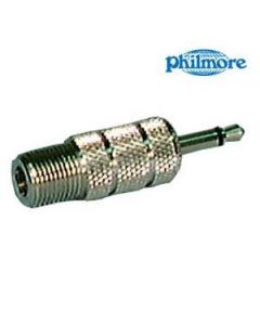 Philmore FC72, 1/8" Phone Plug Male to F Female Adapter