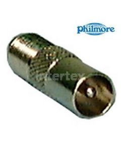 Philmore FP100, Pal European to "F" Adapter- Pal Male to "F" Female
