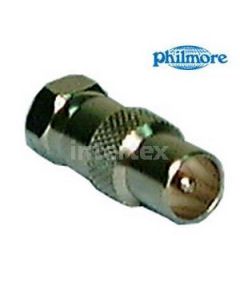 Philmore FP200, Pal European to "F" Adaptor- Pal Male to "F" Male