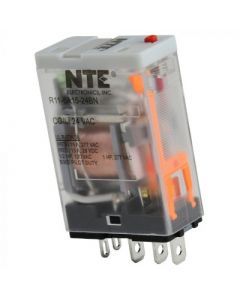 NTE  R11-5A15-24BN Relay 15 Amp SPDT 24Vac