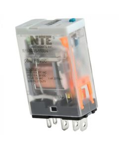 NTE  R11-5D15-110BN Relay 15 Amp SPDT 110Vdc