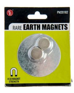 SE  PM20182  2PC 8Lbs Rare Earth Magnet 