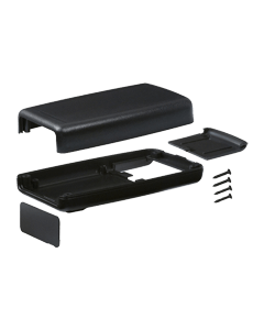 Serpac H67/9V Electronic Enclosure Plastic, Black 2.75 x 4.94 x 1.28"