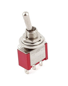 Philmore 30-10008  Mini Toggle Switch, SPDT 5A @120V, (ON)-OFF-(ON)