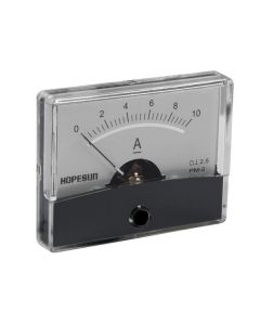 Velleman AIM6010A Analog DC Current Panel Meter 10A - 2.4" X 1.9"