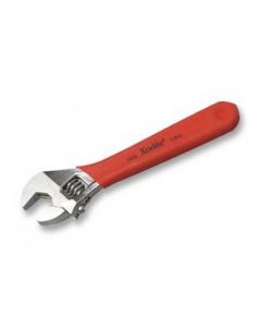 Xcelite 44CG   4" Adjustable Wrench with Red Cushion Grip Handle