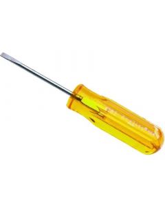 Xcelite R182   1/8" x 2" Regular Round Blade Screwdriver, Amber Handle