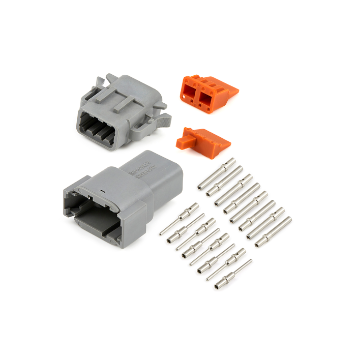 Amphenol Sine Systems ATM8PS-CKIT 8-Pin Receptacle & Plug ATM Connector Kit