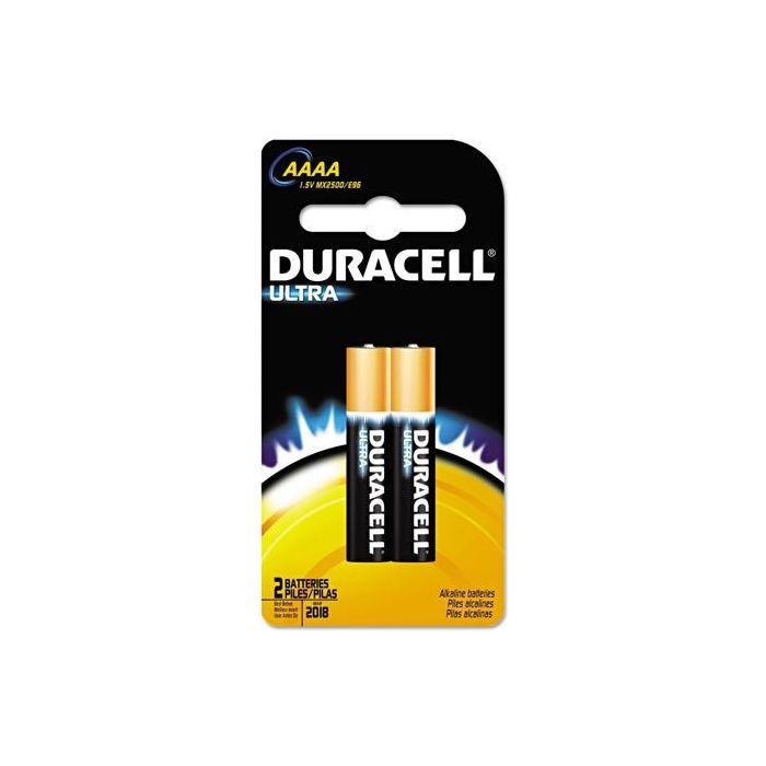 Duracell Ultra Power Alkaline Batteries , AAAA, 2/Pk