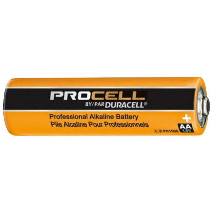 DURACELL Procell PC1500 1.5V AA Alkaline Battery, 24-box 