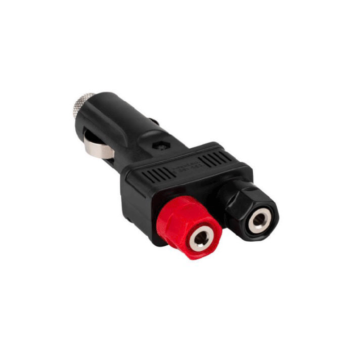 Red/Black Philmore 48-521 12-Volt Plug To Binding Posts 